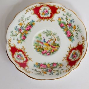 Foley Bone China Saucer "Broadway". Vintage